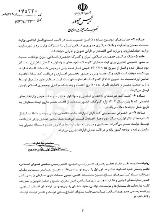 بسته حمایتی ۷۰۰ همتی؛ کدام تولیدکنندگان مشمول میشوند؟ بسته حمایتی ۷۰۰ همتی؛ کدام تولیدکنندگان مشمول میشوند؟