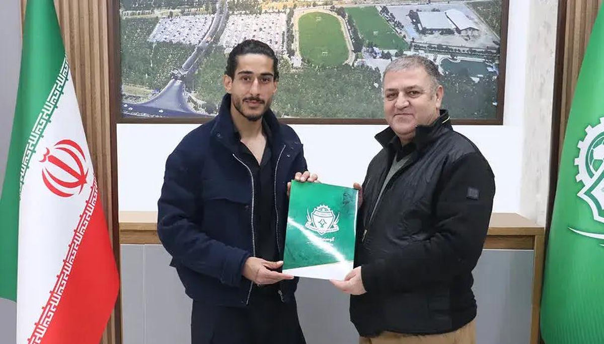 آقایی‌پور در ترکیب اصلی آلومینیوم مقابل تراکتور