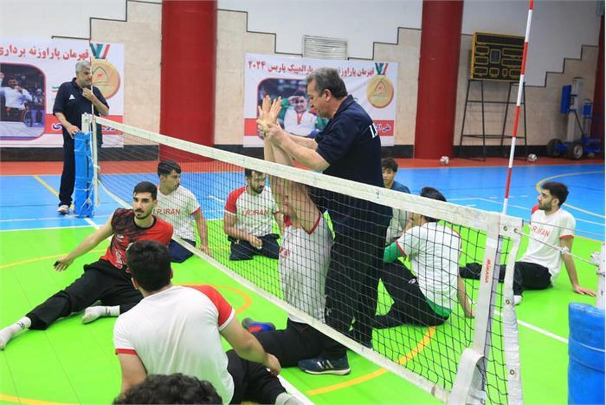 نهمین مرحله اردوی تیم ملی والیبال نشسته مردان از امروز آغاز شد