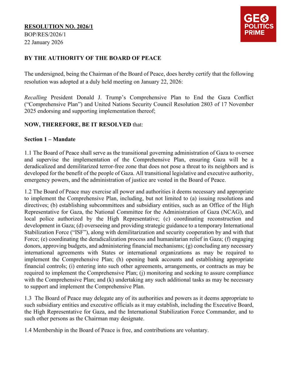 &laquo;هیئت صلح&raquo; ترامپ؛ طرح آمریکا برای تصرف غزه + عکس