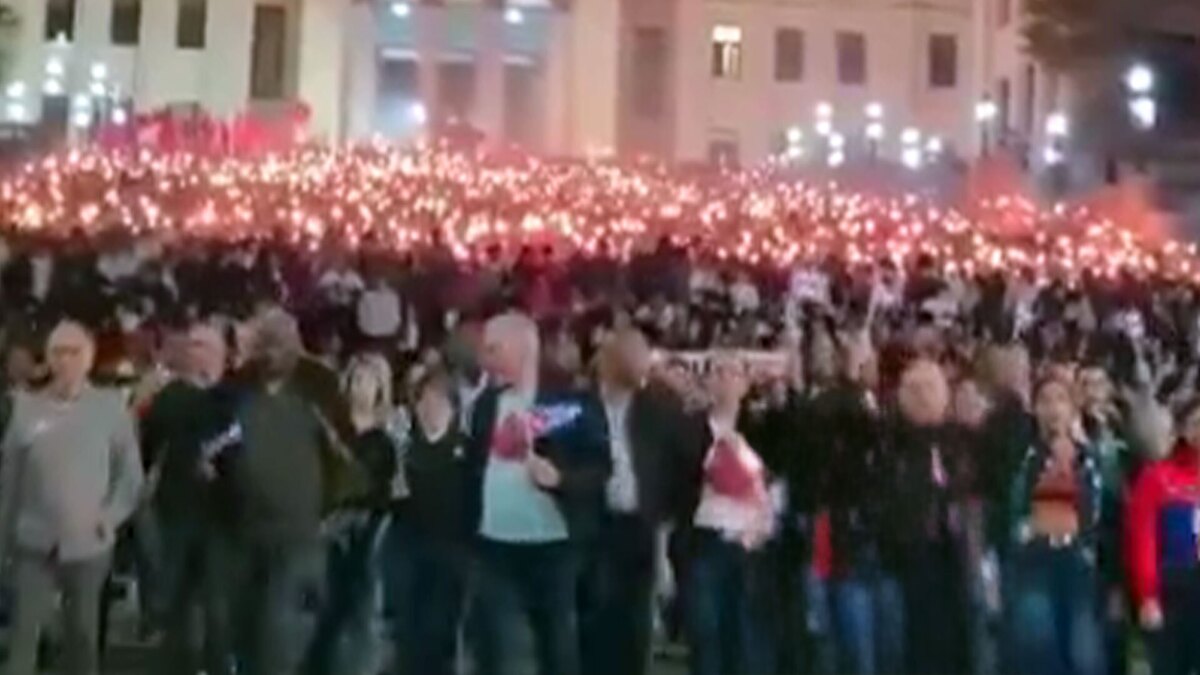 تظاهرات مردم و رئیس‌جمهور کوبا در اعتراض به سیاست‌های ترامپ