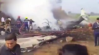 سقوط هواپیمای شخصی یکی از مقامات هند