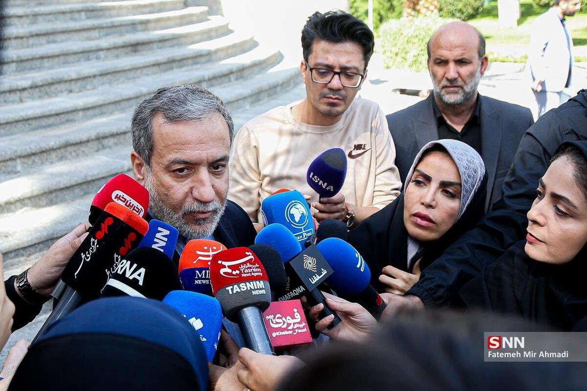 عراقچی: هیچ درخواستی برای مذاکره از سوی ما ارائه نشده است + فیلم