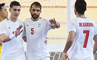 آغاز طلایی تیم ملی فوتسال در مسابقات جام ملت‌های آسیا | اخبار ورزشی