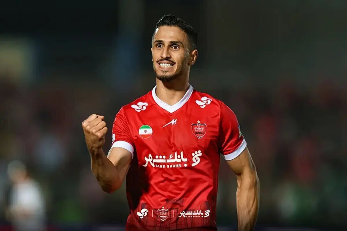 فیلم گل اول پرسپولیس به فولاد توسط علی علیپور