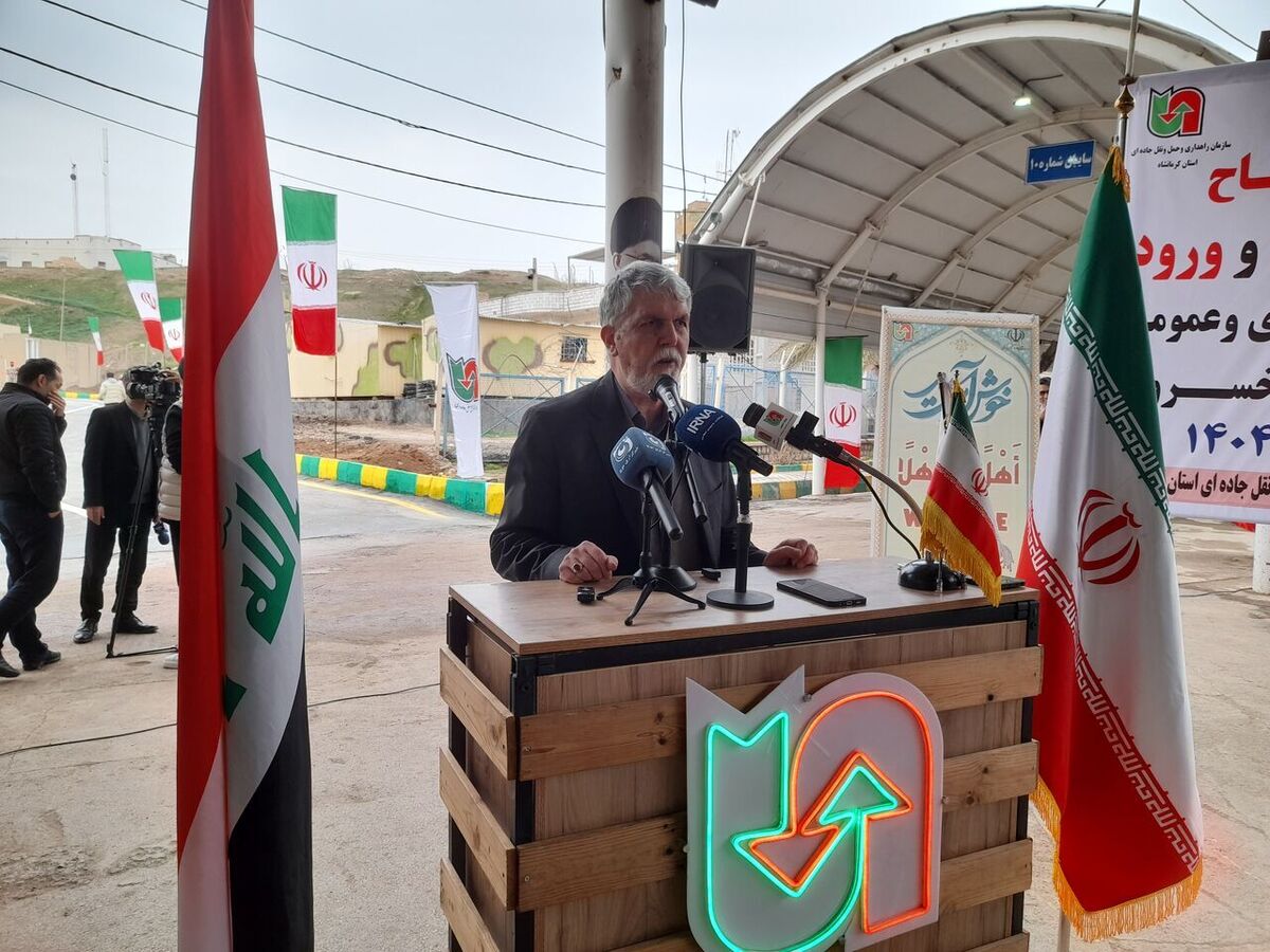 تسهیل تردد زائران از مرزخسروی، پیوند تاریخی ۲ ملت ایران و عراق را مستحکمتر میکند