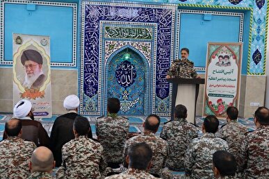 بازدید امیر سرتیپ الهامی از منطقه پدافند هوایی شرق