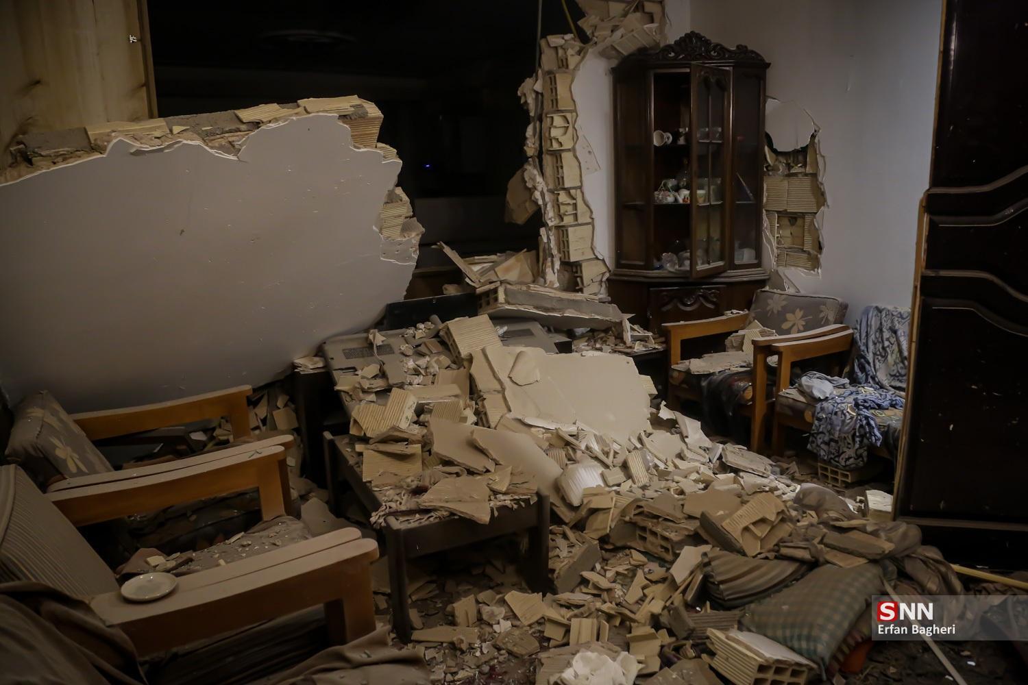 گزارش خبرنگار SNNTV از وضعیت بیمارستان گاندی و منازل مسکونی اطراف آن + فیلم