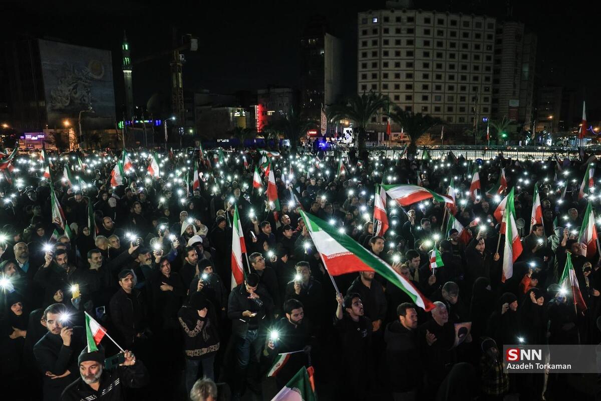 میادین اصلی محل تجمع مردم هوشیار و بصیر پایتخت بعد از نماز مغرب و عشا