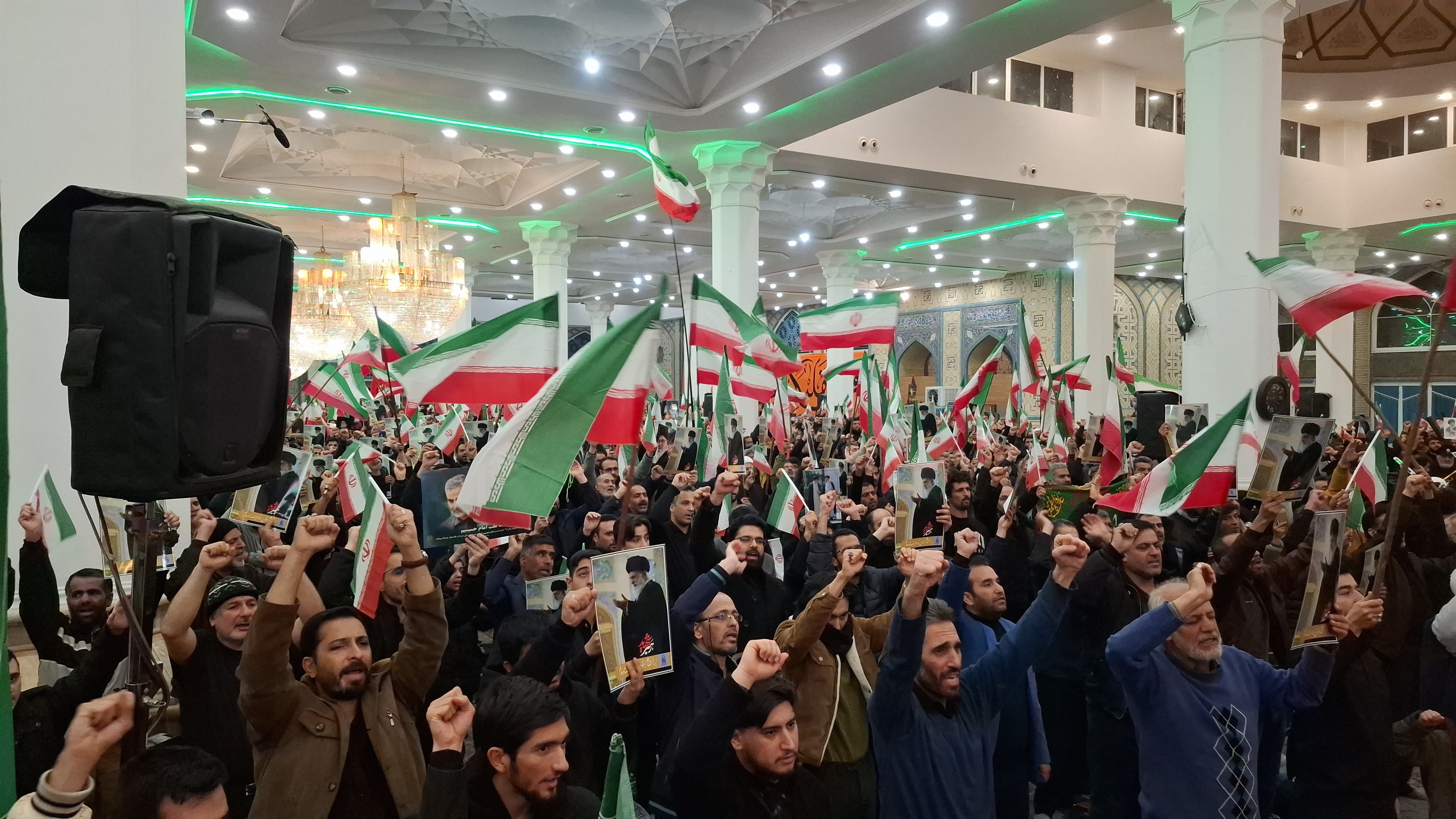 لشکریان صاحب الزمان(عج) خونخواه نائب ولیعصر در جمکران + فیلم