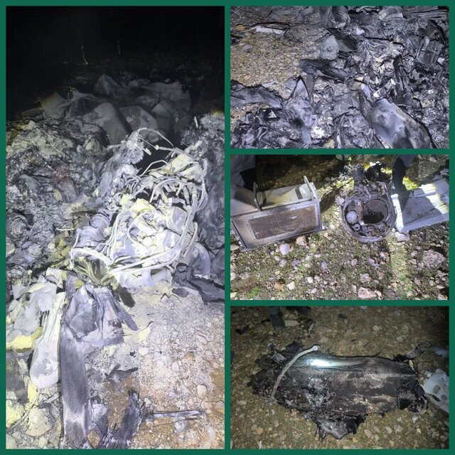 پهپاد هرمس رژیم صهیونیستی در لرستان سرنگون شد