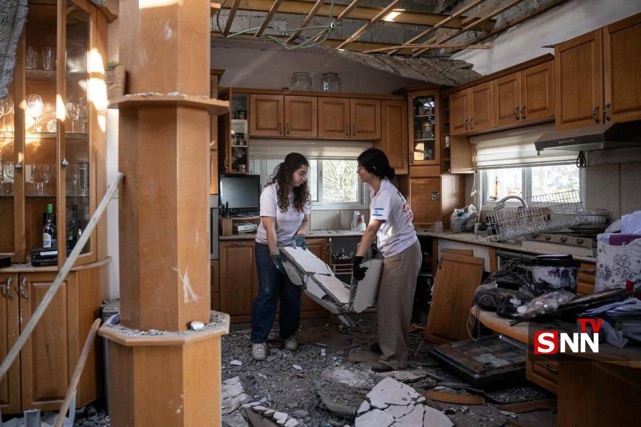 بلایی که موشک&zwnj;های ایرانی بر سر تل&zwnj;آویو آورده&zwnj;اند+فیلم