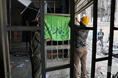 دانشجوی جهادگر بسیجی: هر کاری بتوانیم برای کمک به مردم آسیب دیده از تجاوز دشمن صهیونی_آمریکایی انجام می‌دهیم + فیلم