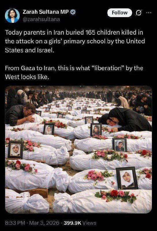 نماینده مجلس عوام بریتانیا: از غزه تا ایران، این همان آزادی&zwnj;ست که غرب وعده می&zwnj;دهد