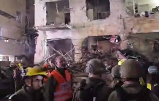 حجم ویرانی‌ها بر اثر ضربات موشکی ایران در تلاویو