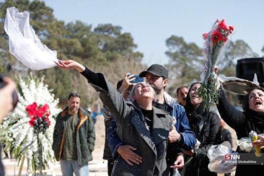 تشییع شهدای حملات آمریکایی - صهیونیستی در بهشت زهرا (س) - ۱۴ اسفند