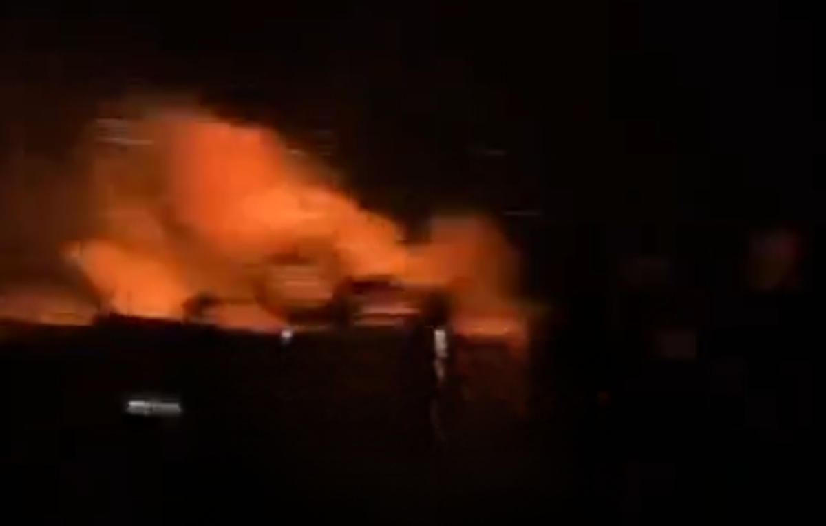 لحظه حمله به مقر گروه&zwnj;های تجزیه&zwnj;طلب در کردستان عراق و انهدام آن