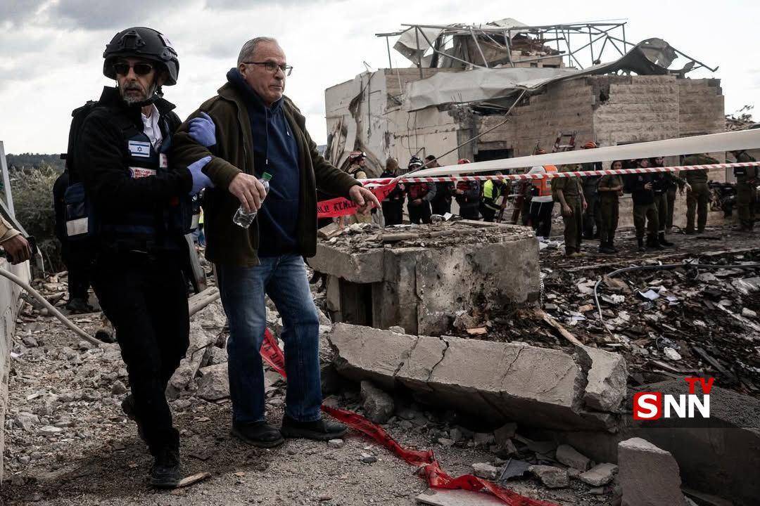 تصاویر تخریب در &laquo;بیت&zwnj;شِمش&raquo; در پی اصابت موشک&zwnj;های ایرانی