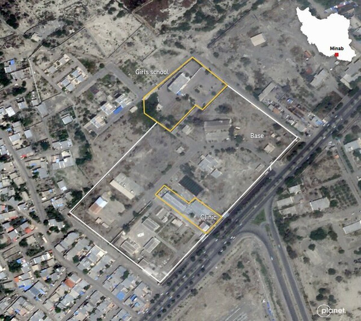 نیویورک تایمز: مدرسه میناب همزمان با حملات آمریکا مورد اصابت قرار گرفت