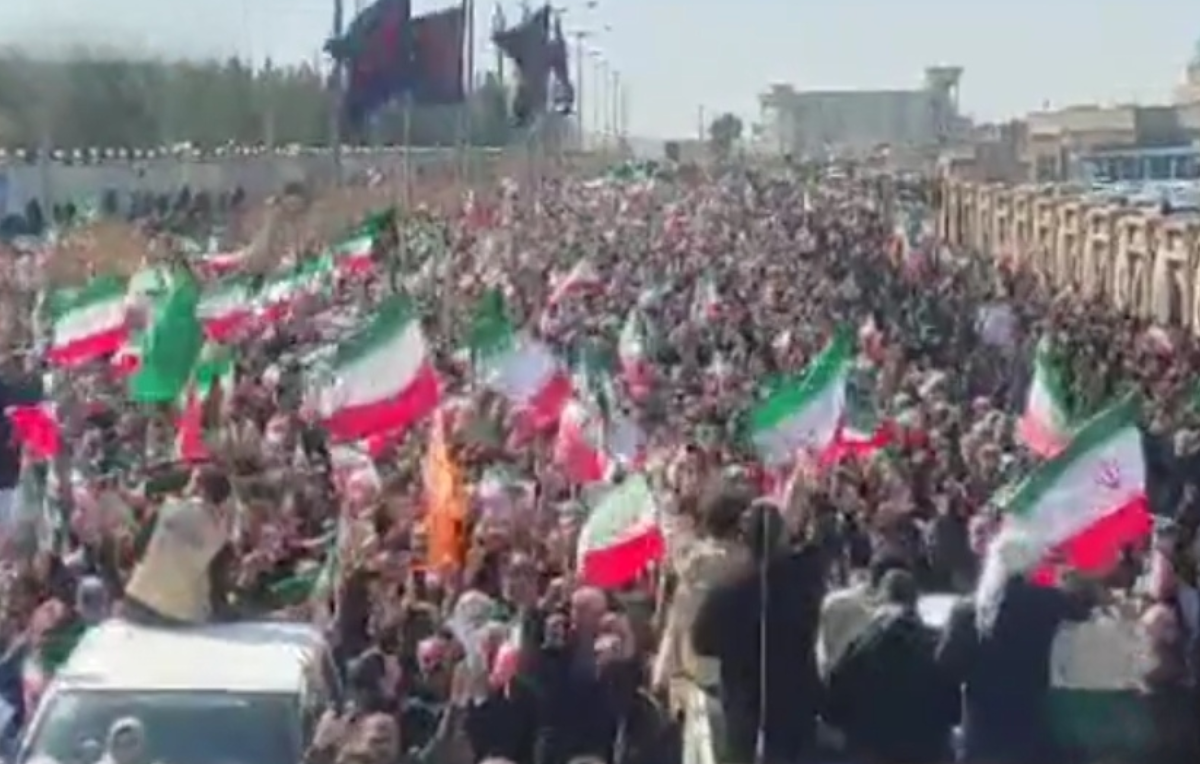 خروش بی پایان بیرجند هفت روز پس از شهادت رهبر انقلاب