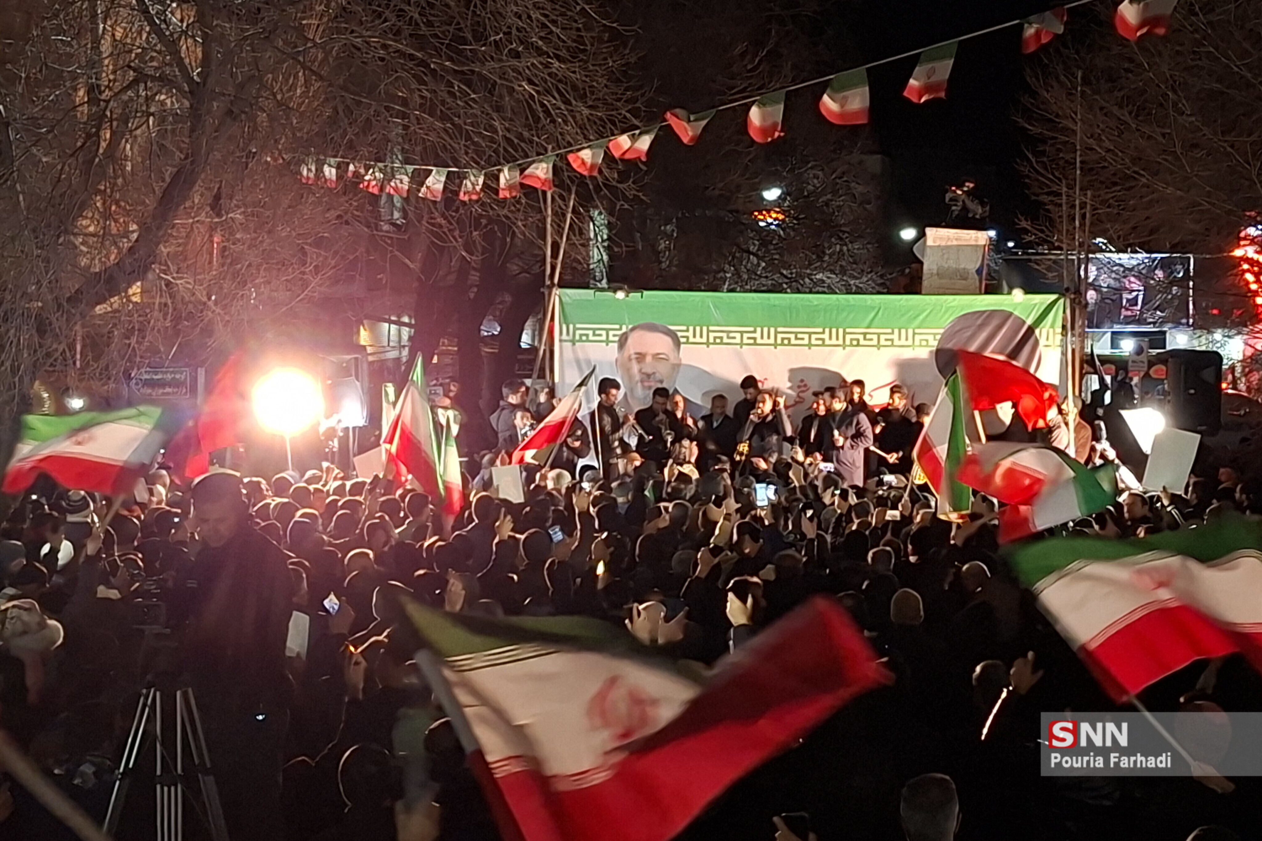 عکس وداع شهید رئیسی