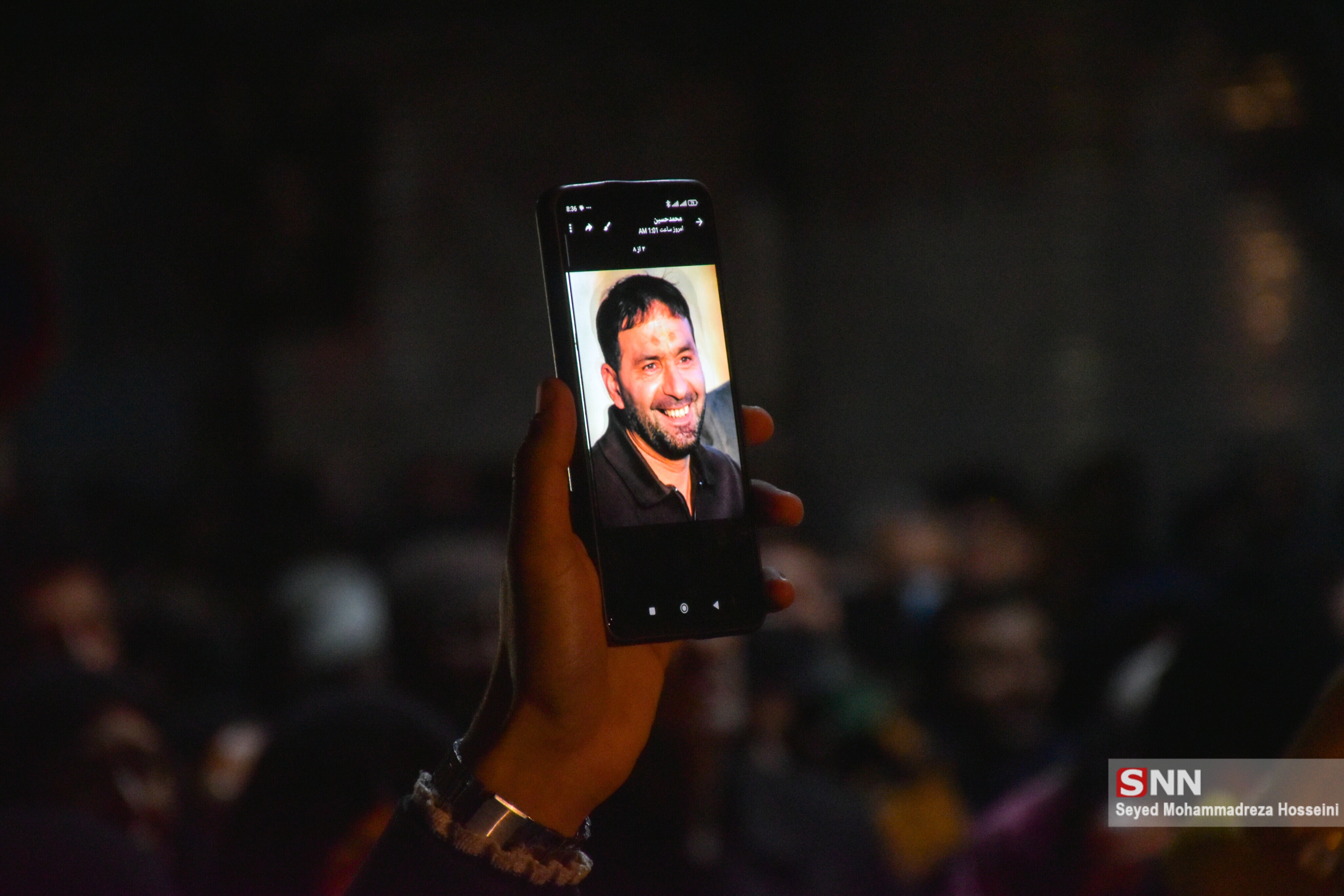 عکس وداع شهید رئیسی