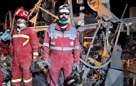 نجات معجزه‌آسای کودک ۶ ماهه از زیر آوار