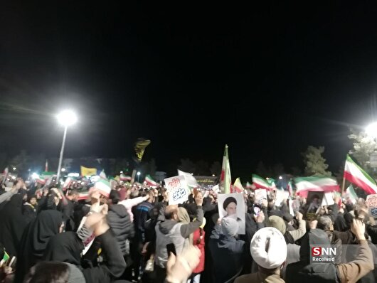 خروش مردم بیرجند در چندمین شب متوالی خونخواهی امام شهیدمان+فیلم