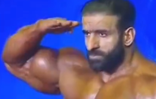 سلام نظامی «هادی چوپان» در مسابقات آرنولد کلاسیک ۲۰۲۶