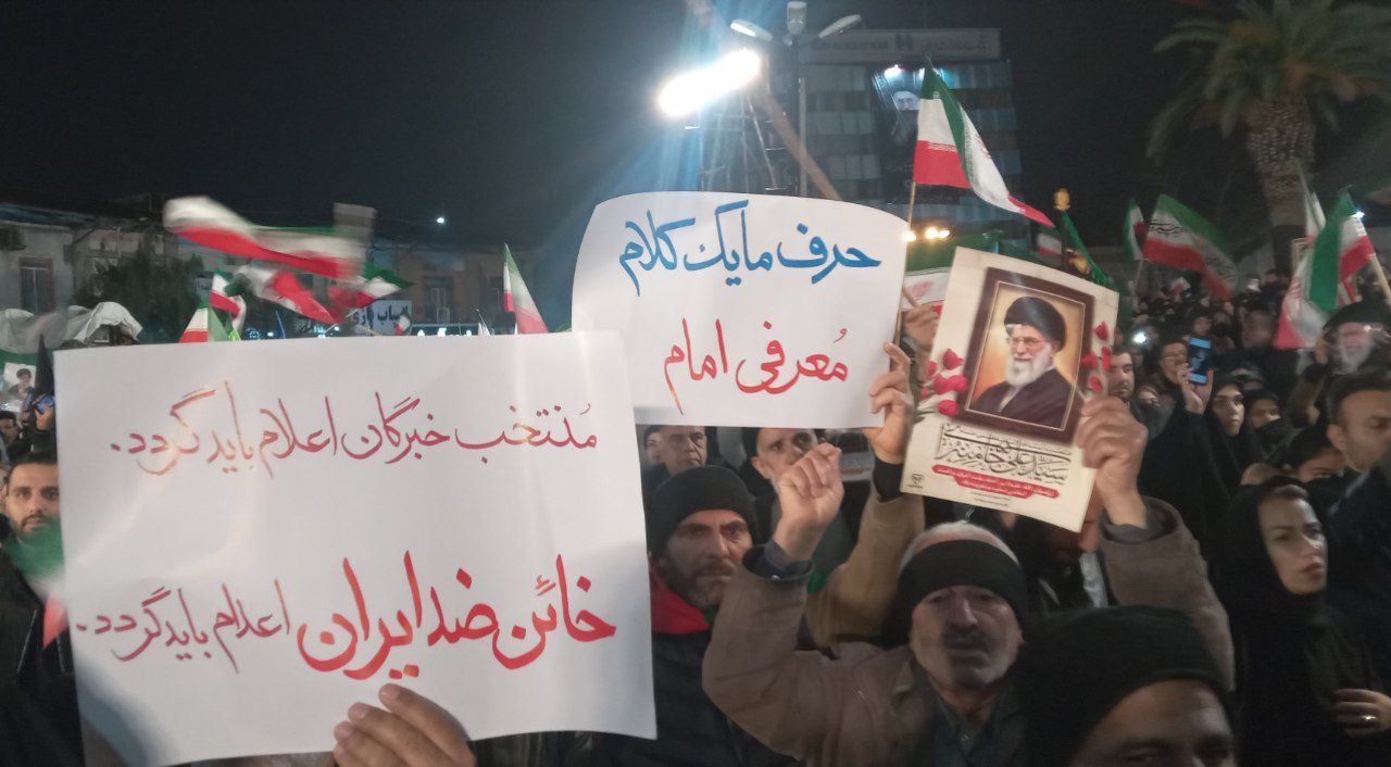 هشتمین شب اجتماع طوفانی مردم گرگان در محکومیت جنایات آمریکایی و صهیونی+فیلم