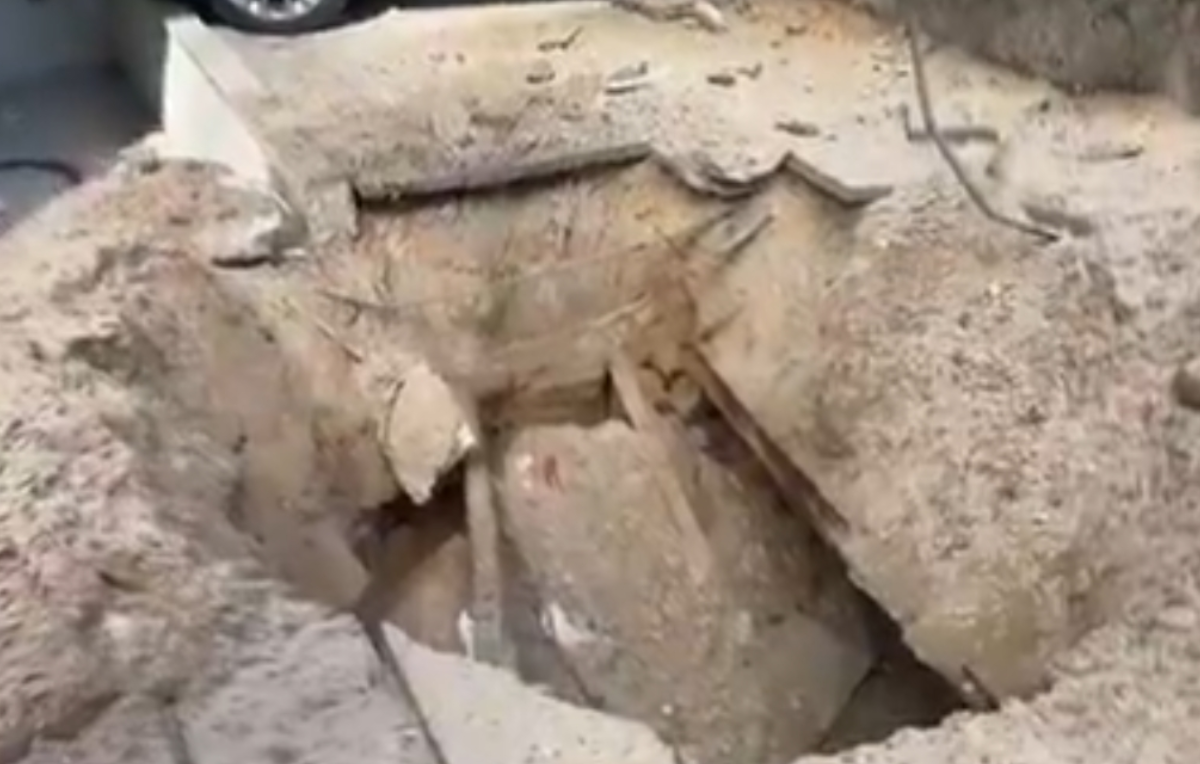 تصاویری از اثر موشک&zwnj;های بارشی در سرزمین&zwnj;های اشغالی