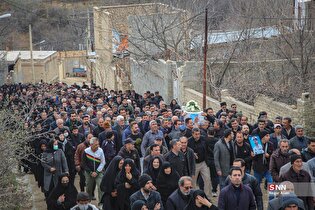 تشییع شهدای حملات آمریکایی - اسرائیلی در بجنورد