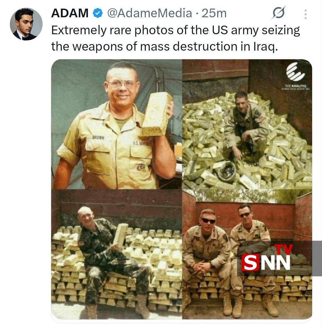 عکس&zwnj;های بسیار نادر از ارتش آمریکا در حال کشف و ضبط سلاح&zwnj;های کشتار جمعی در عراق