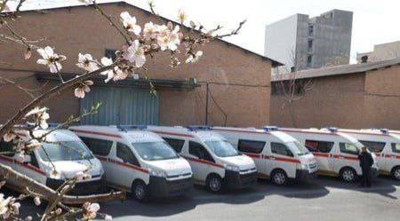 توزیع ۲۰۵ دستگاه آمبولانس جدید در کشور در دو هفته اخیر