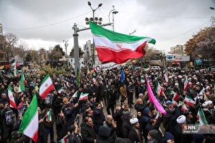 اجتماع مردم بجنورد برای بیعت با آیت‌الله سید مجتبی خامنه‌ای