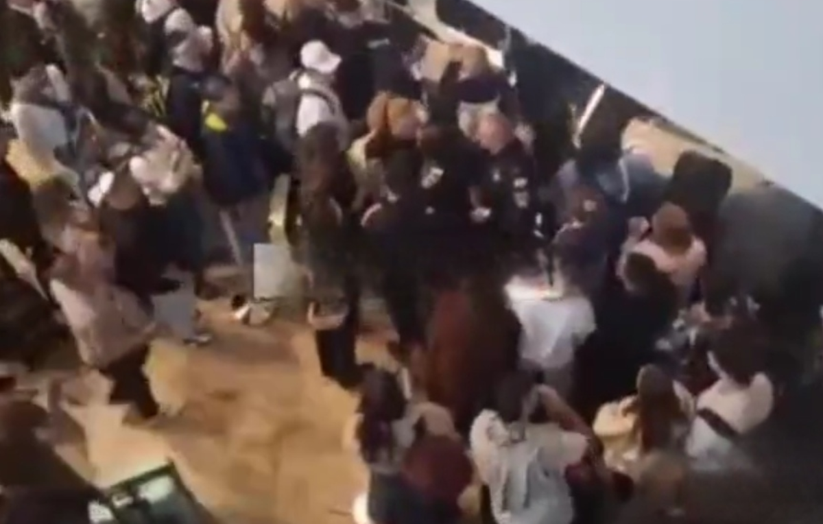 هرج و مرج در فرودگاه بن گوریون