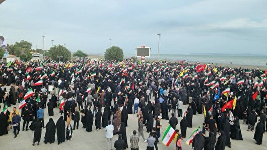 بیعت مردم بندرعباس با رهبر معظم انقلاب+فیلم