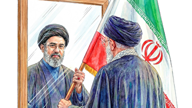 بیعت اهالی فرهنگ و هنر با رهبر جدید انقلاب اسلامی ایران + تصاویر