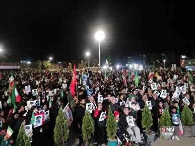 اجتماع باشکوه مردم خراسان جنوبی در بیعت با رهبر معظم انقلاب+ فیلم