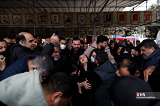 تشییع شهدای حملات آمریکایی - صهیونستی در بهشت زهرا (س) - ۱۹ اسفند