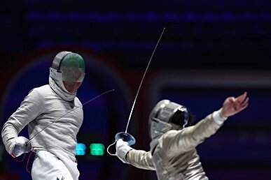 قهرمانی نماینده اپه ایران در مسابقات شمشیربازی دبی