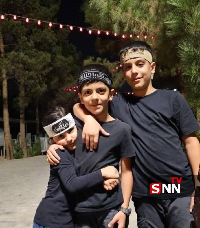 پیکر دو شهید ۸ و ۱۰ ساله جنگ رمضان سند جنایت رژیم صهیونیستی و آمریکاست + فیلم