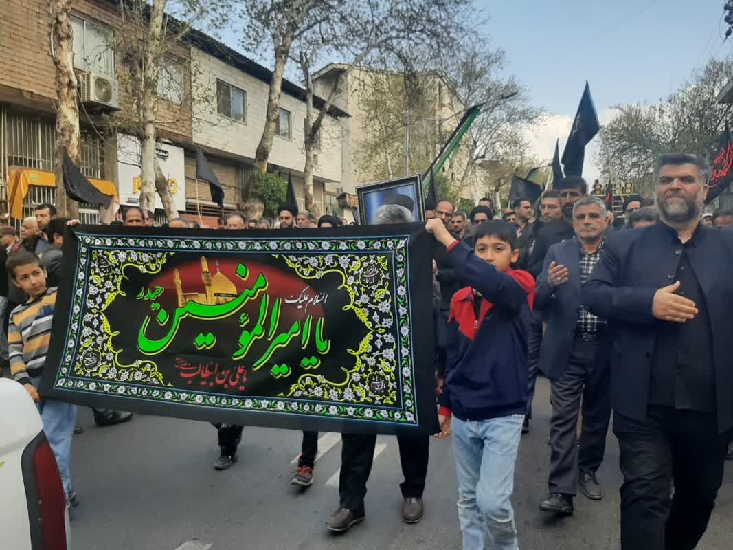 عزاداری گرگانی&zwnj;ها در سالروز شهادت مولای متقیان