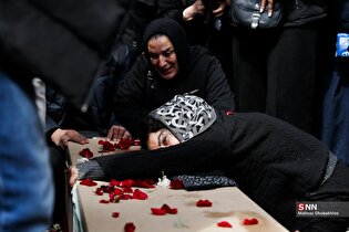 تشییع شهدای حملات آمریکایی - صهیونستی در بهشت زهرا (س) - ۲۰ اسفند