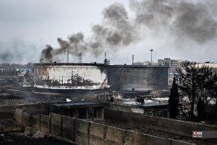 حملات آمریکایی - اسرائیلی به انبار نفت کرج و مناطق مسکونی اطراف