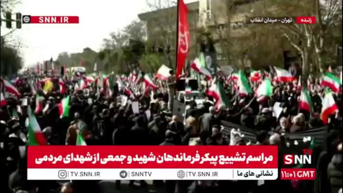 مردم یکصدا فریاد زدند: نه سازش نه تسلیم؛ نبرد با آمریکا