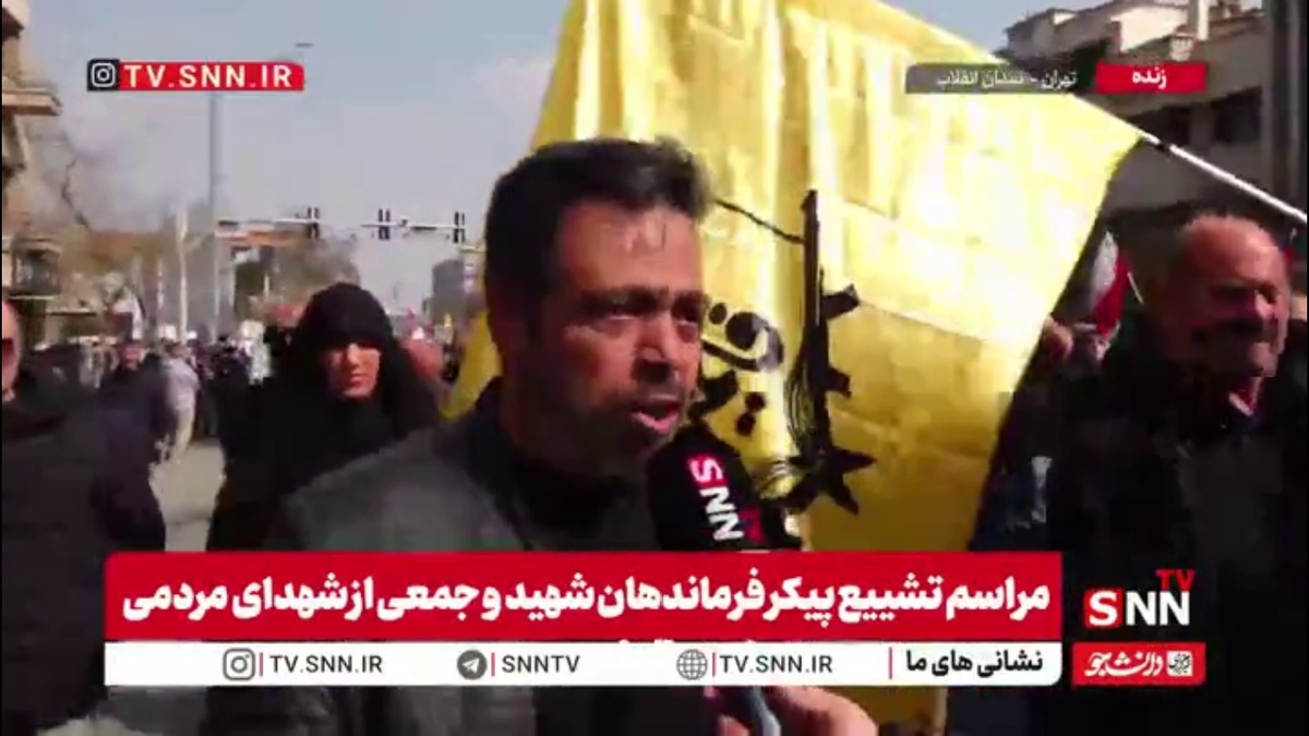 رجز&zwnj;خوانی مردم در گفتگو با SNNTV: ما فرزندان کوروش و آرش و سیاوش هستیم / ما در مکتب امیرالمومنین(ع) در کلاس امام حسین(ع) مدال شجاعت از ابوالفضل(ع) گرفته&zwnj;ایم