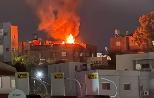 سانسور تصویری هم کمکی به نتانیاهو نکرد/ صدای مهیب انفجار موشک ایرانی در اراضی اشغالی