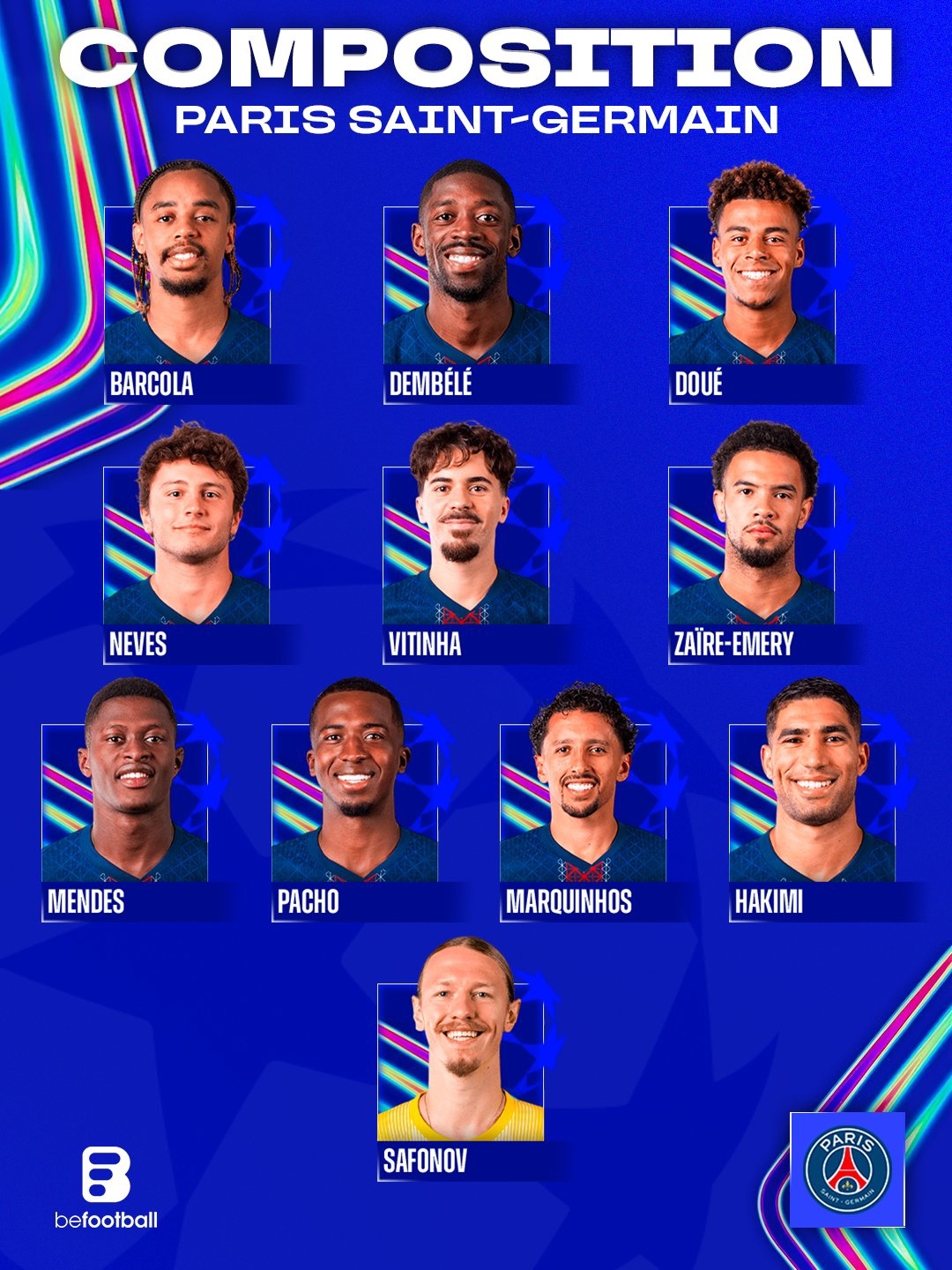 خلاقه بازی پاری&zwnj;سن&zwnj;ژرمن ۴ _ ۲ چلسی /انتقام فینال جام جهانی باشگاه&zwnj;ها گرفته شد