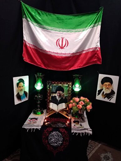 خشم انقلابی در آباده؛ لشکرکشی عزاداران در عصر شهادت امیرالمؤمنین و فریاد انتقام برای خون رهبر شهید